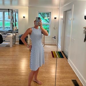 J Mcglaughlin Striped Jersey Dress